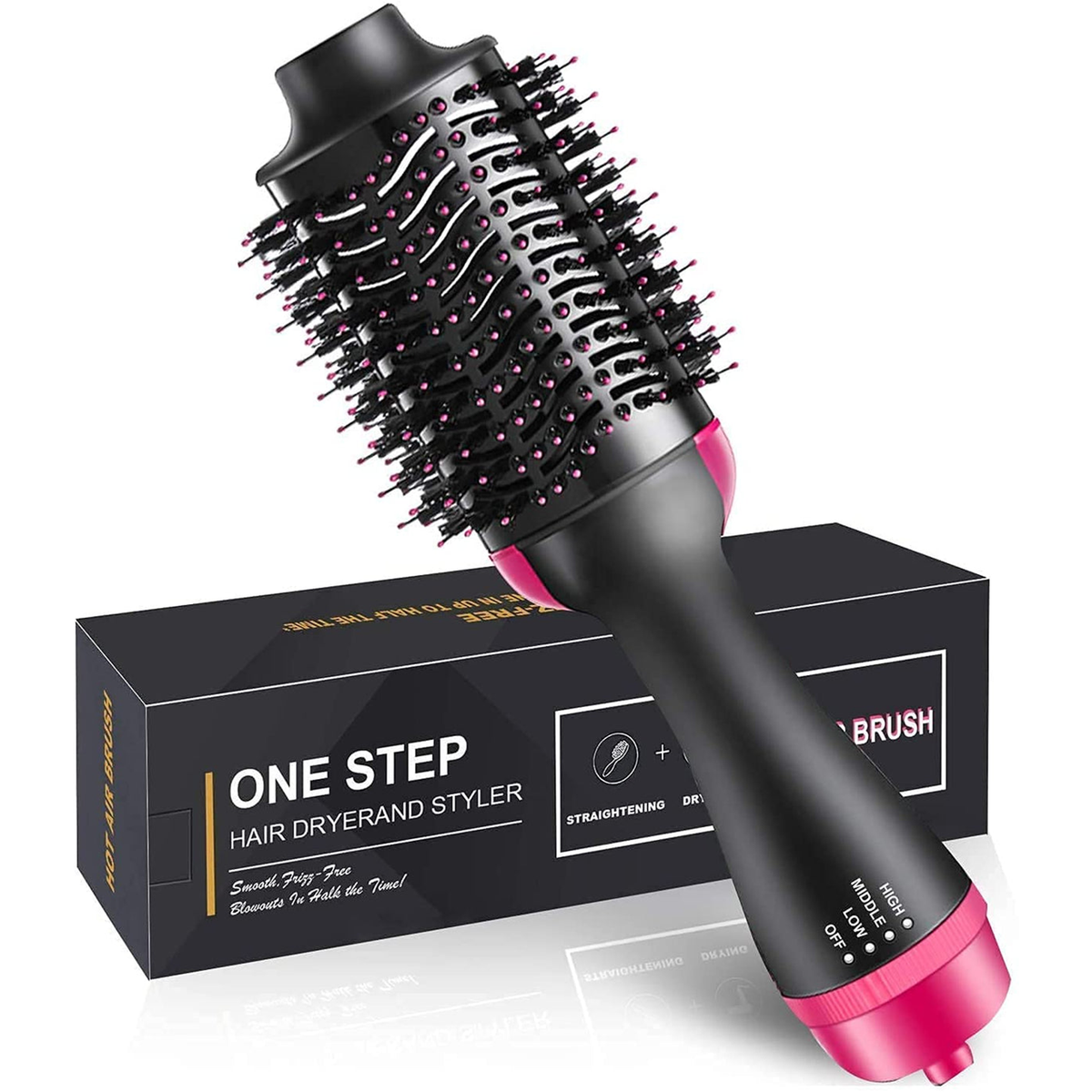 One Step Hot Air Brush (Dryer + Straightener)