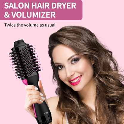 One Step Hot Air Brush (Dryer + Straightener)